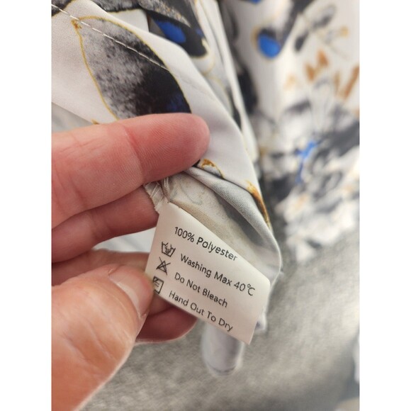 Mym Storm nwt 3xl Multicolor Button Down Womens Floral Blouse - Picture 5 of 6